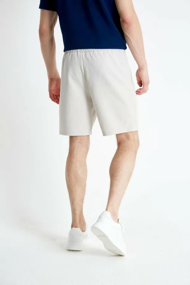 Mens Jukes Chino Shorts 8211 Stone Jameson Carter Shorts