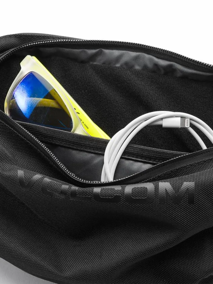 MensKids Bags and Backpacks Volcom Mini Waisted Pack 8211 Black