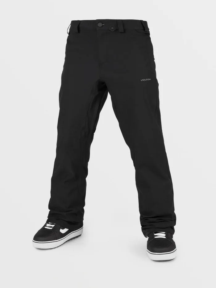 Mens Pants Volcom Freakin Snow Chino Pants 8211 Black