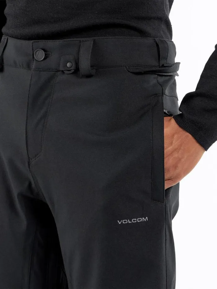 Mens Pants Volcom Freakin Snow Chino Pants 8211 Black