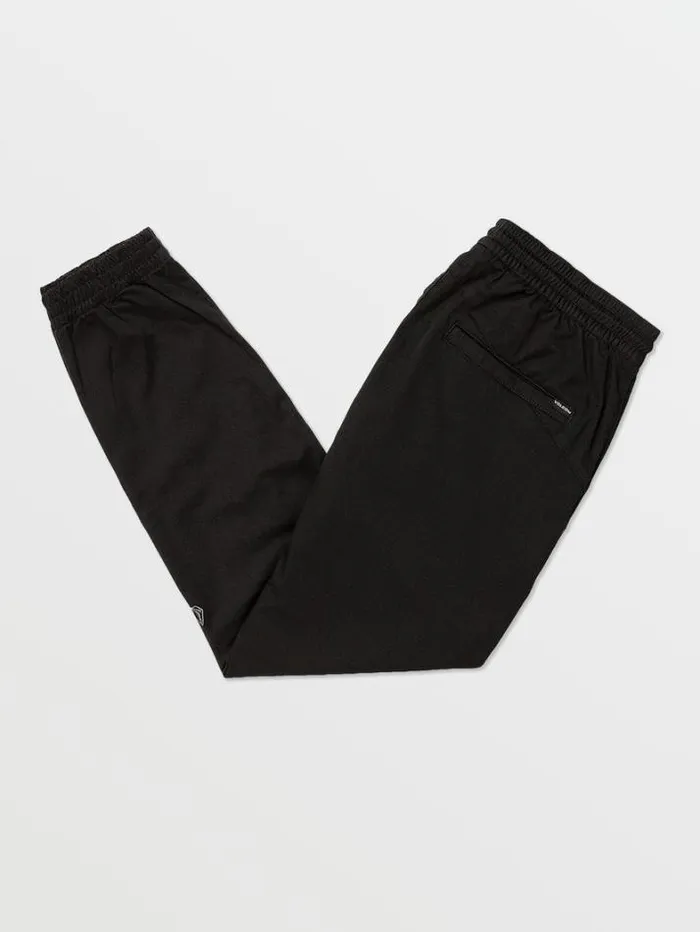 Mens Pants Volcom Frickin Slim Joggers 8211 Black