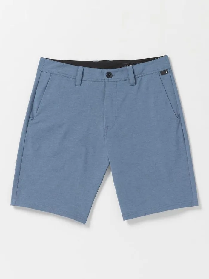 Mens Shorts Volcom Frickin Cross Shred Static Shorts 8211 Denim