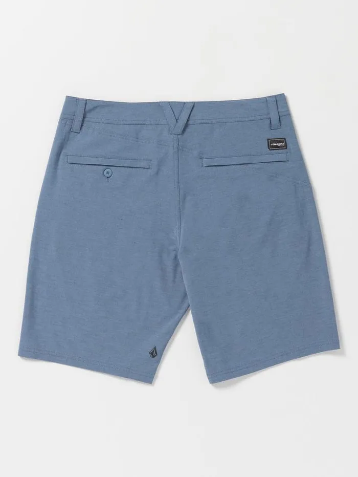 Mens Shorts Volcom Frickin Cross Shred Static Shorts 8211 Denim