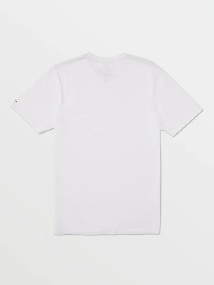 Mens Tops and Tees Volcom Solid Pocket Tee Short Sleeve Tee 8211 White