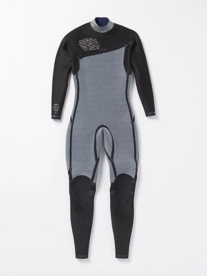 Mens Wetsuits Volcom Modulator 32mm Chest Zip Fullsuit 8211 Cruzer Blue