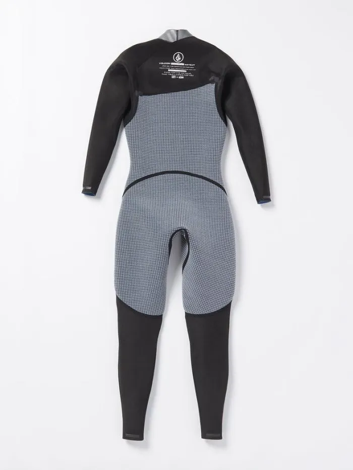 Mens Wetsuits Volcom Modulator 32mm Chest Zip Fullsuit 8211 Cruzer Blue
