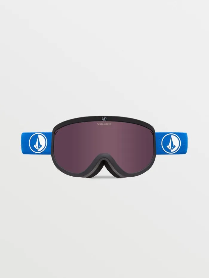 MensWomensKids Accessories Volcom Footprints Goggle 8211 BlackBlue Light BronzeBL