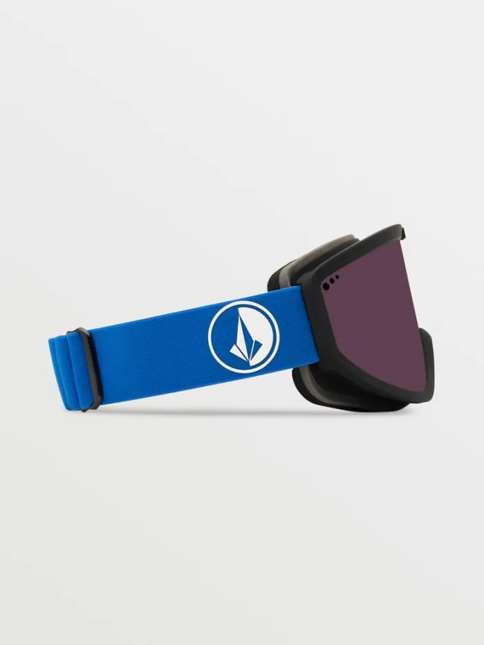 MensWomensKids Accessories Volcom Footprints Goggle 8211 BlackBlue Light BronzeBL