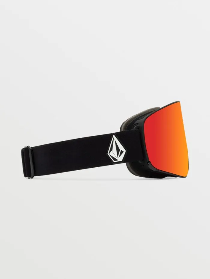 MensWomensKids Accessories Volcom Odyssey Goggle 8211 Matte Black Red ChromeBL