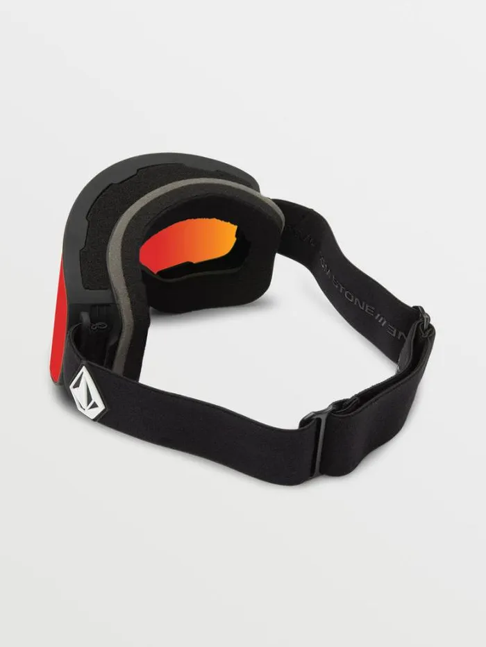 MensWomensKids Accessories Volcom Odyssey Goggle 8211 Matte Black Red ChromeBL