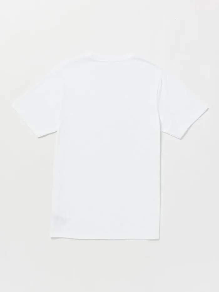 MensWomens Mountain Biking Volcom Stone Tech Short Sleeve Tee 8211 White