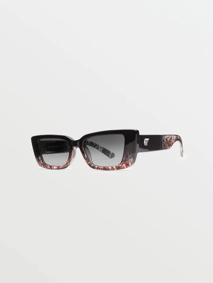 MensWomens Sunglasses Volcom Strange Land Sunglasses 8211 Tie DyeGray Gradient