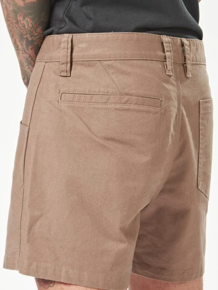 MensWorkwear Shorts Volcom Workwear Bevel Work Shorts 8211 Brindle