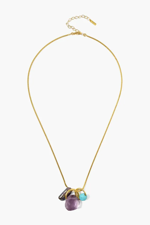 Meridian Necklace Amethyst Mix Women Chan Luu Necklaces