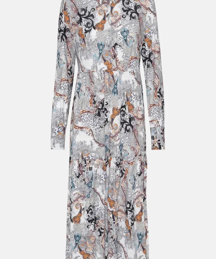 Midi Dress 8211 White Clothing Ilse Jacobsen Dresses Short