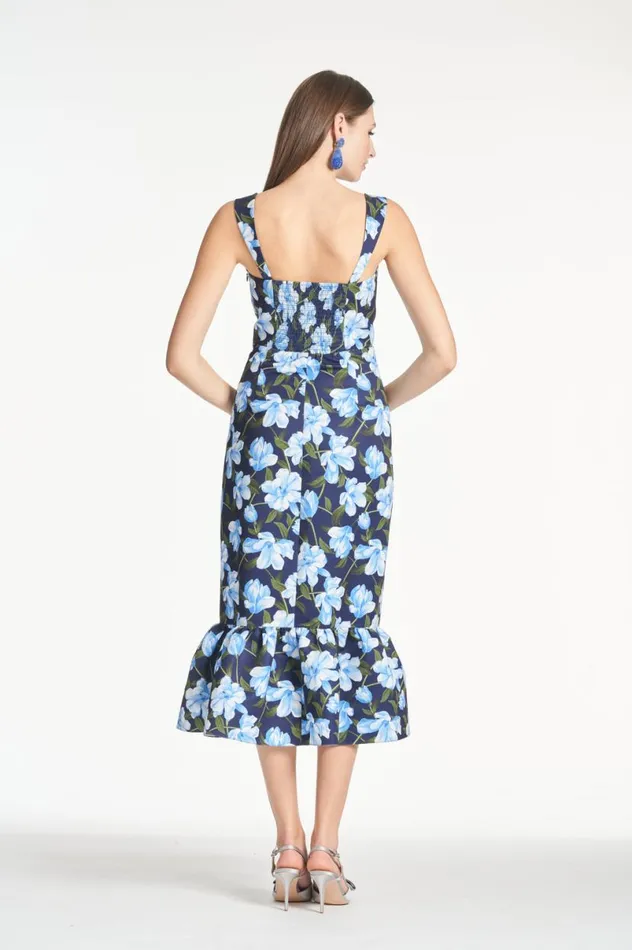 Midi Women Sachin and Babi Laura Dress 8211 Ocean Blue Magnolia