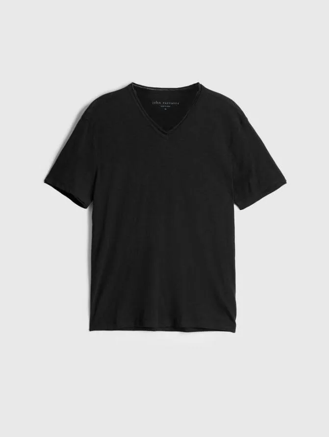 MILES VNECK Black Clothing John Varvatos TShirts