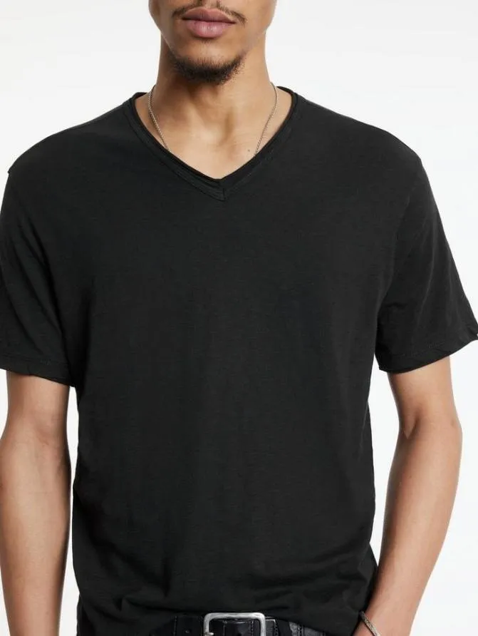 MILES VNECK Black Clothing John Varvatos TShirts