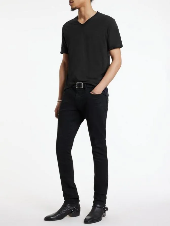 MILES VNECK Black Clothing John Varvatos TShirts