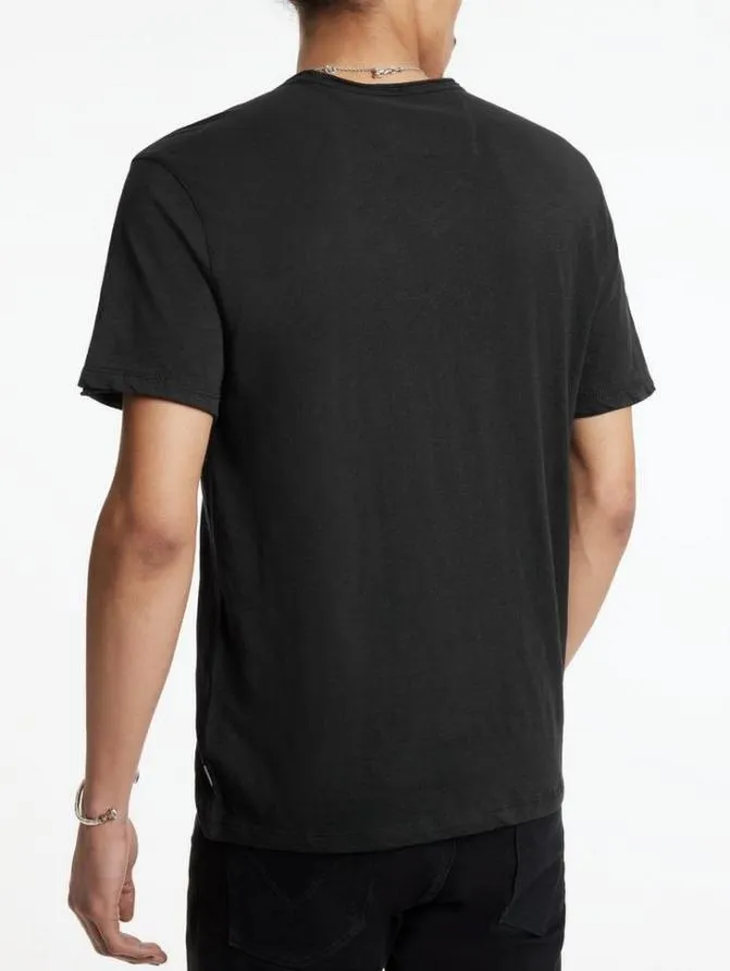 MILES VNECK Black Clothing John Varvatos TShirts