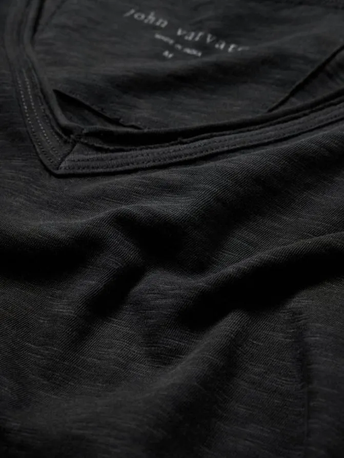 MILES VNECK Black Clothing John Varvatos TShirts