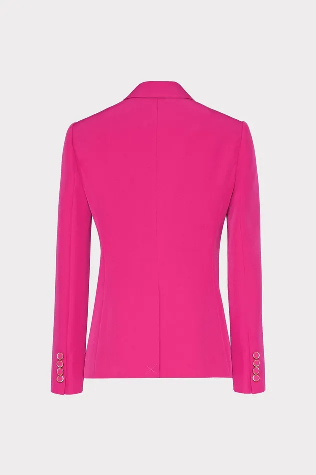 Milly Avery Cady Blazer Fuchsia Women Blazers