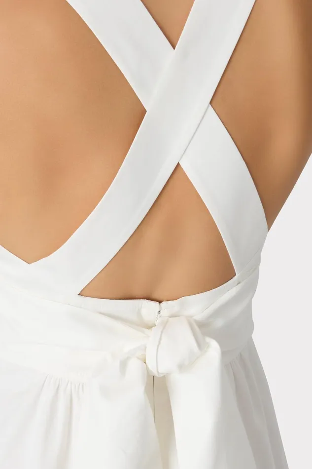 Milly Catarina Poplin Maxi Dress White Women CoverUps Milly Catarina Poplin Maxi Dress White Women CoverUps