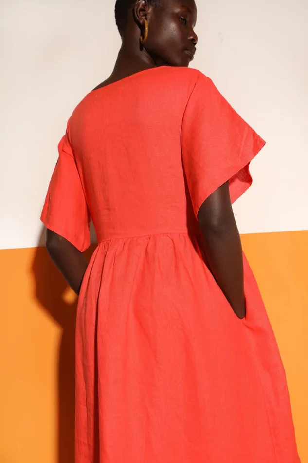 Mitch Dress Vermillion WomensShop LF Markey Dresses