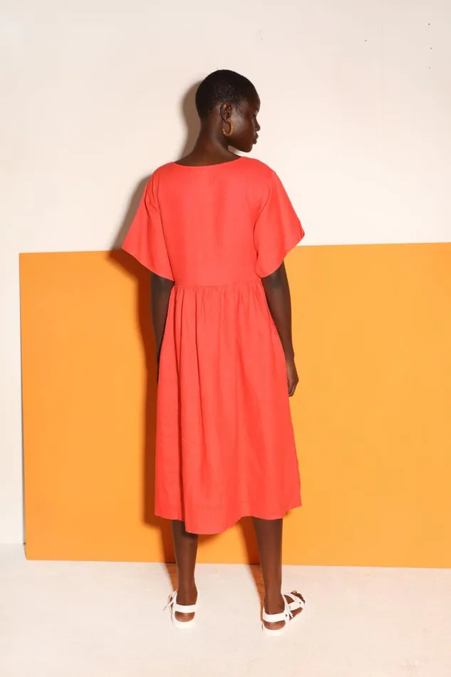 Mitch Dress Vermillion WomensShop LF Markey Dresses