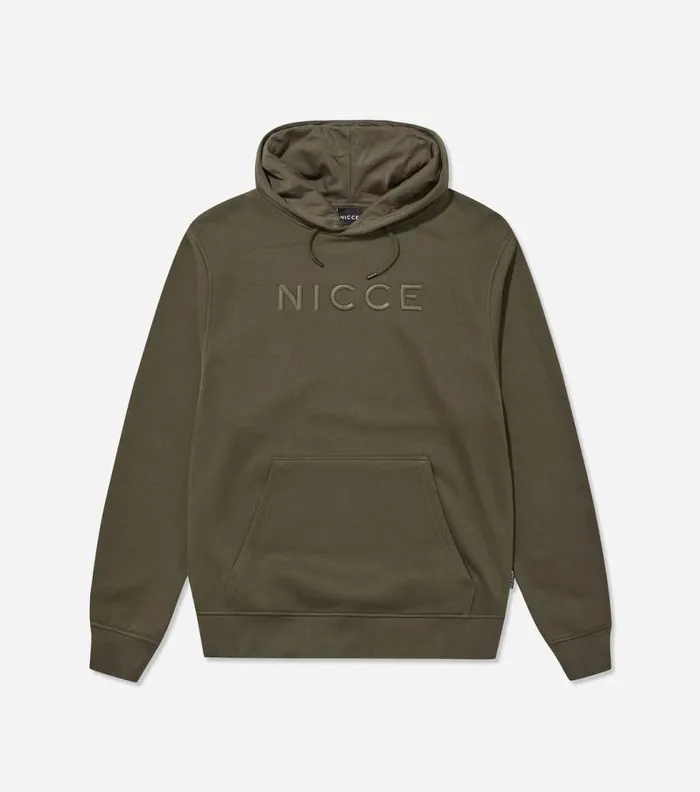 NICCE Hoodies and Sweatshirts Mens NICCE Mercury Hoodie Juniper Green