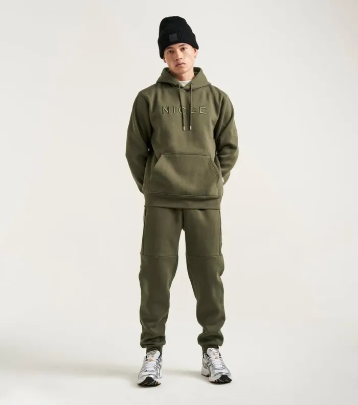NICCE Hoodies and Sweatshirts Mens NICCE Mercury Hoodie Juniper Green