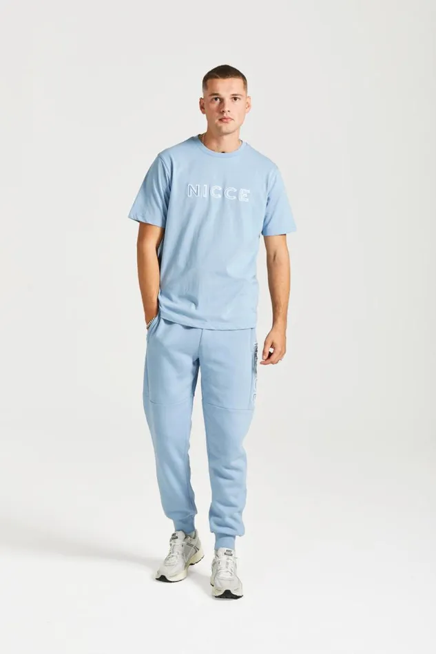 NICCE TShirts Mens NICCE Mercury Outline TShirt Blue