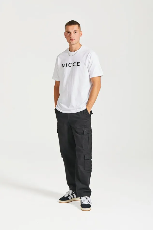 NICCE TShirts Mens NICCE Mercury Outline TShirt White