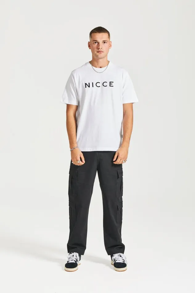 NICCE TShirts Mens NICCE Mercury Outline TShirt White