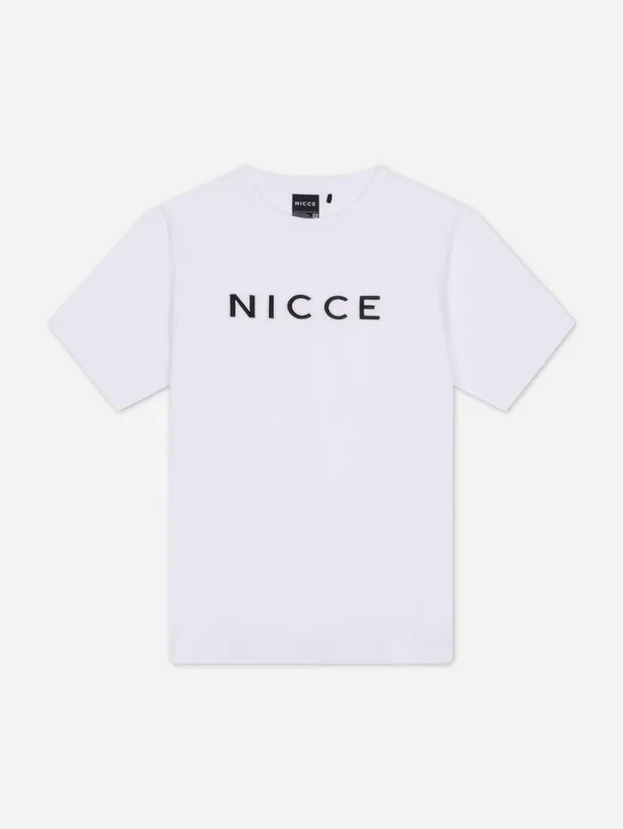 NICCE TShirts Mens NICCE Mercury Outline TShirt White
