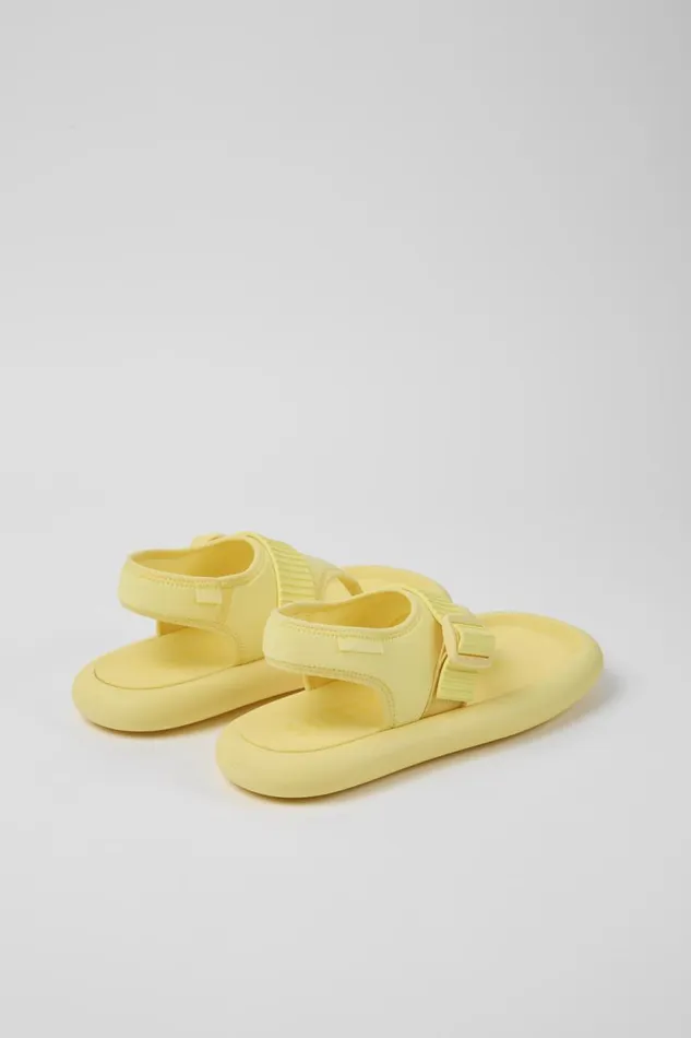 Non Leather Shoes Women Camper Camper X Ottolinger Yellow Sandals By Camper X Ottolinger