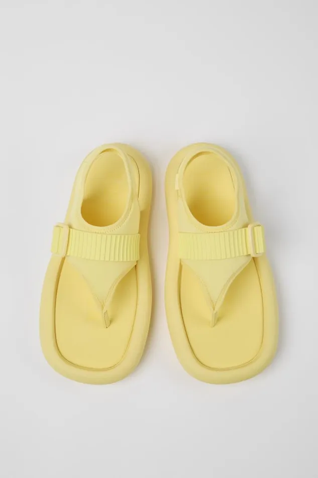 Non Leather Shoes Women Camper Camper X Ottolinger Yellow Sandals By Camper X Ottolinger