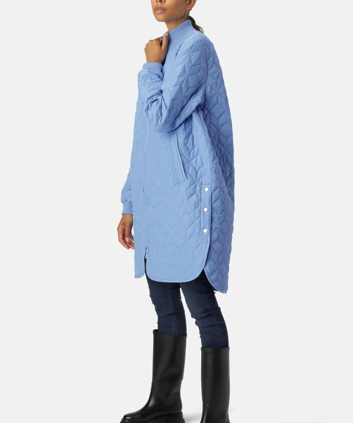 Padded Quilt Coat 8211 Light Regatta Outerwear Ilse Jacobsen All Jackets And Coats