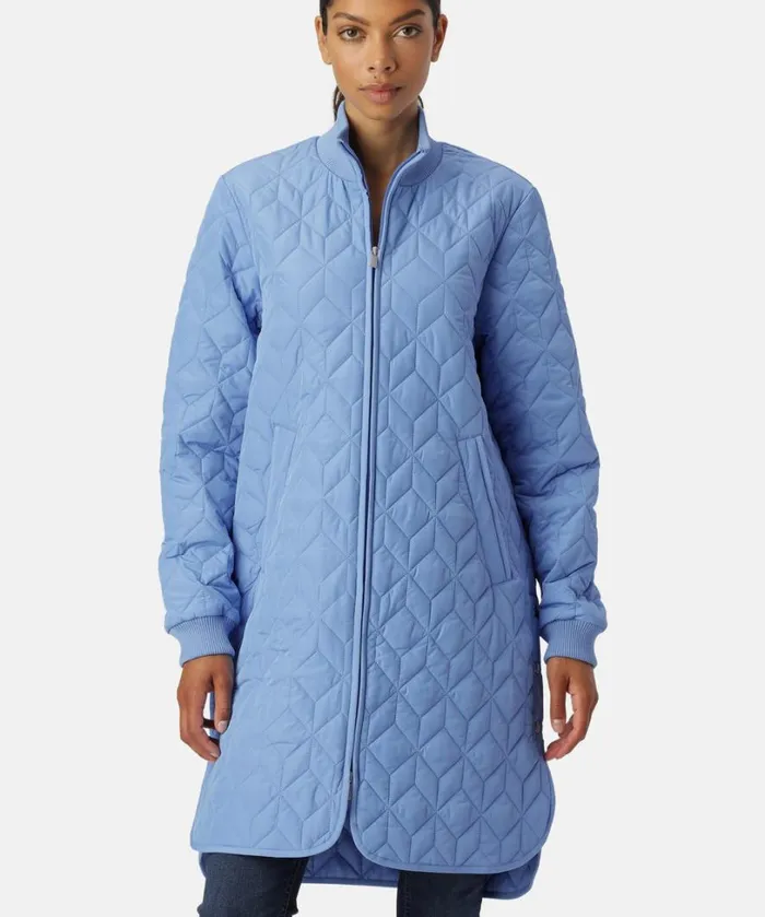 Padded Quilt Coat 8211 Light Regatta Outerwear Ilse Jacobsen All Jackets And Coats