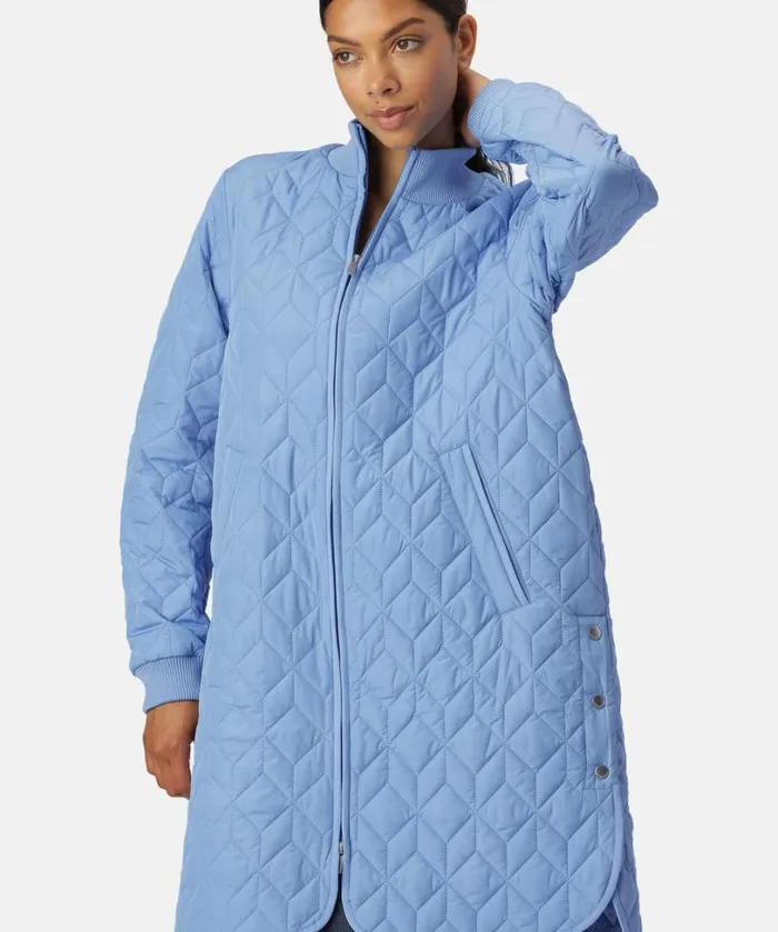 Padded Quilt Coat 8211 Light Regatta Outerwear Ilse Jacobsen All Jackets And Coats
