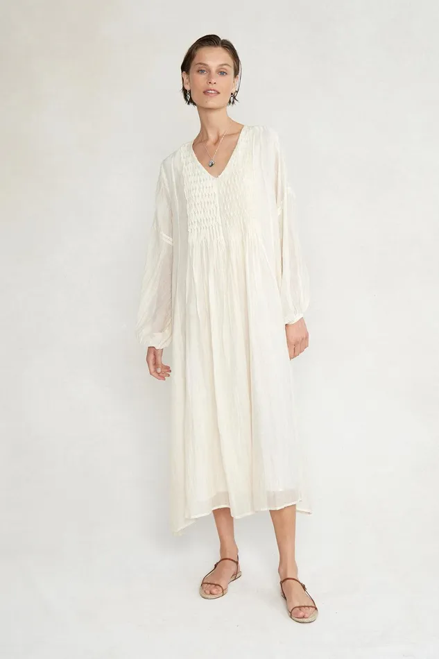 Pamela Dress Gardenia Women Chan Luu Dresses