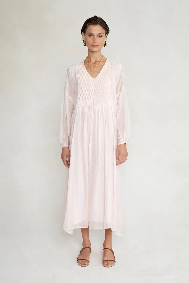 Pamela Dress Rose Water Women Chan Luu Dresses