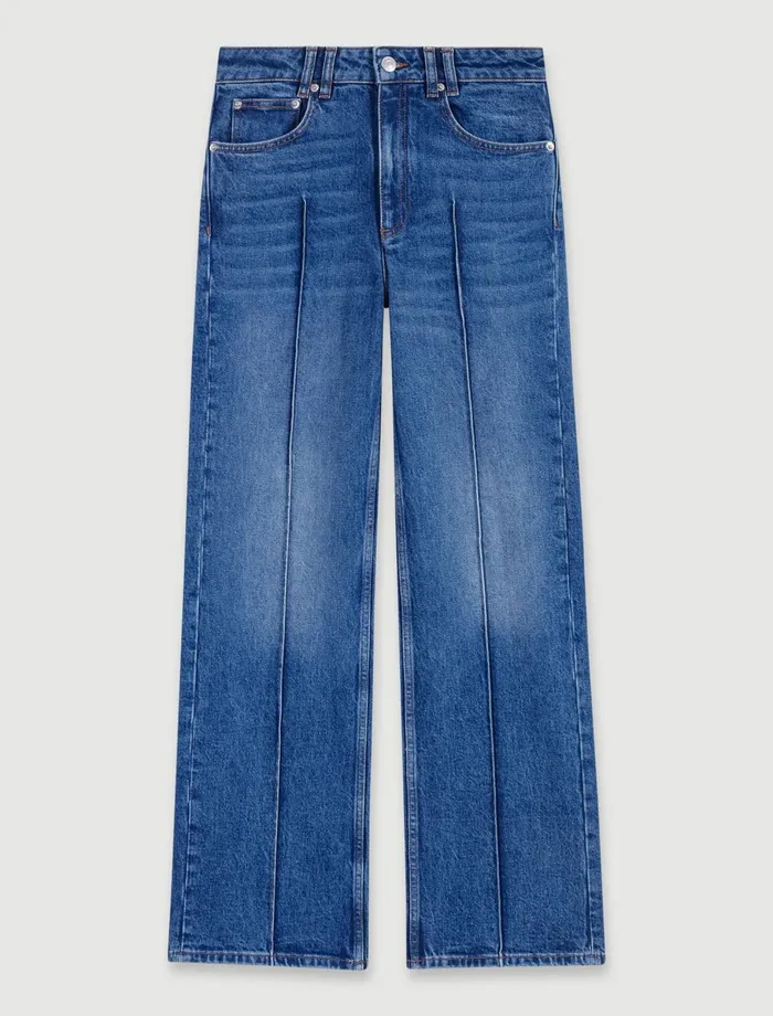 Pants and Jeans Women Maje StraightLeg Jeans Blue
