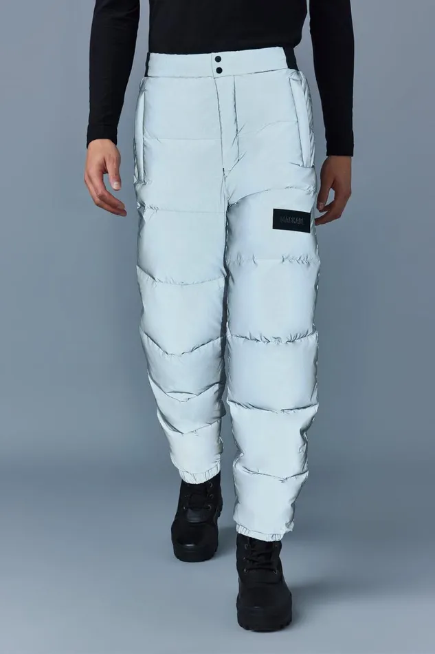 Pants Men Mackage NELSONRF Reflective Down Quilted Ski Pants Reflective