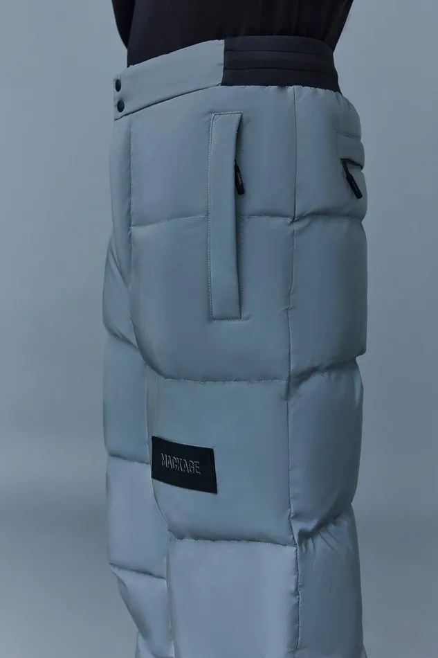 Pants Men Mackage NELSONRF Reflective Down Quilted Ski Pants Reflective