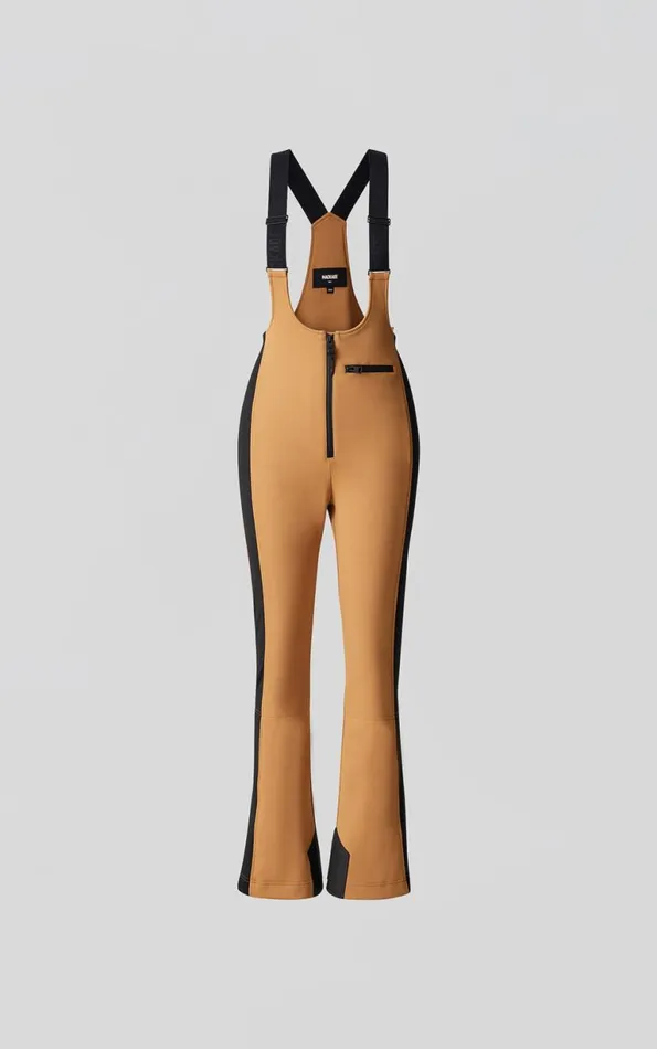 Pants Women Mackage GIA Agile360 Fitted Ski Pants With Suspenders Milkshake Pants Women Mackage GIA Agile360 Fitted Ski Pants With Suspenders Milkshake