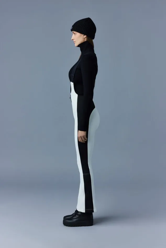 Pants Women Mackage GIA Agile360 Fitted Ski Pants With Suspenders Milkshake Pants Women Mackage GIA Agile360 Fitted Ski Pants With Suspenders Milkshake