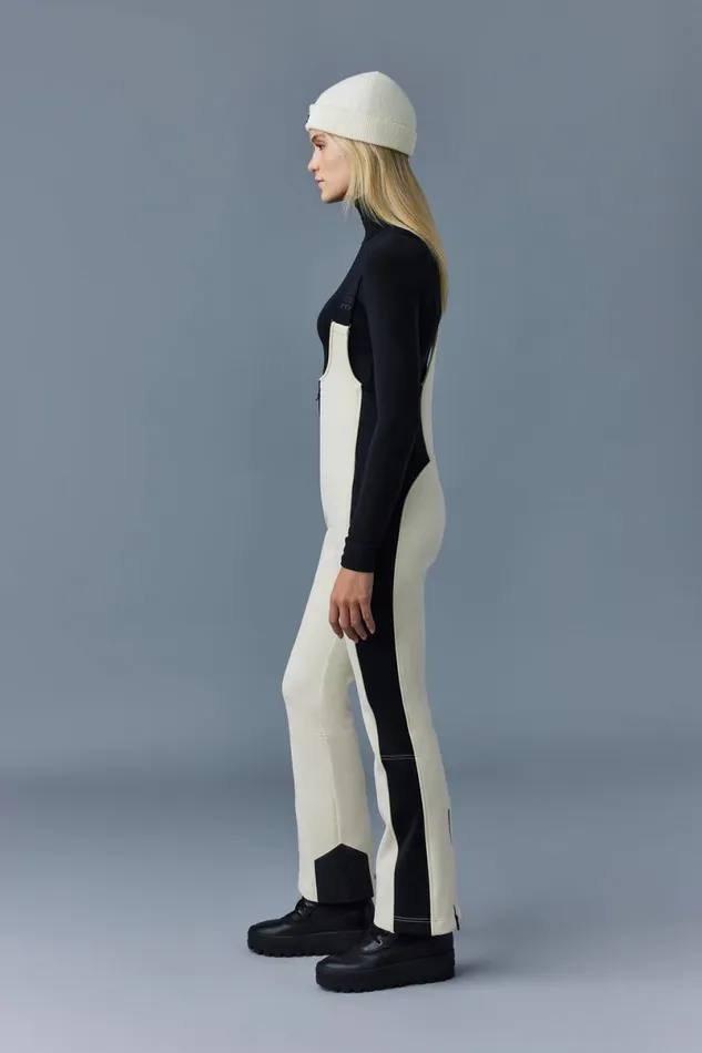 Pants Women Mackage GIA Agile360 Fitted Ski Pants With Suspenders Milkshake Pants Women Mackage GIA Agile360 Fitted Ski Pants With Suspenders Milkshake