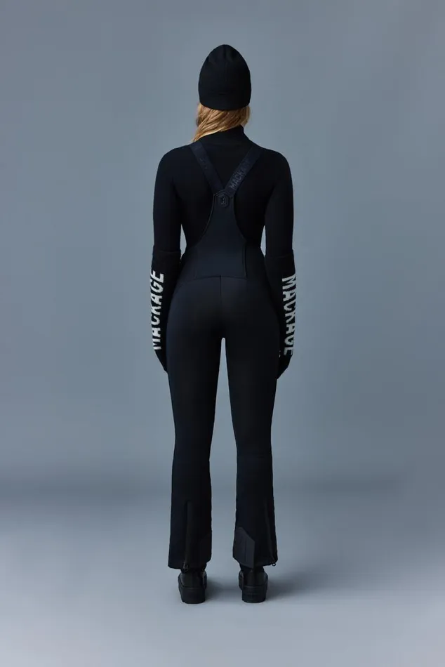 Pants Women Mackage GIA Agile360 Fitted Ski Pants With Suspenders Milkshake Pants Women Mackage GIA Agile360 Fitted Ski Pants With Suspenders Milkshake