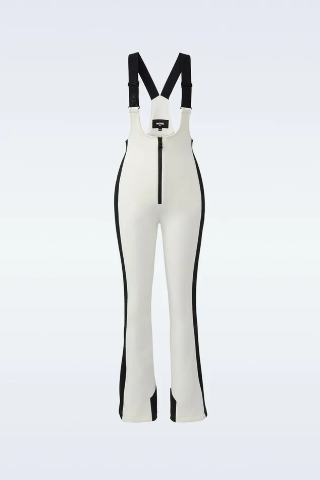 Pants Women Mackage GIA Agile360 Fitted Ski Pants With Suspenders Milkshake Pants Women Mackage GIA Agile360 Fitted Ski Pants With Suspenders Milkshake